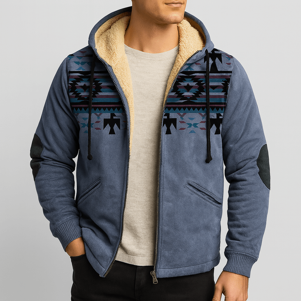 Soviska | Plemienna kurtka polarowa z podszewką sherpa