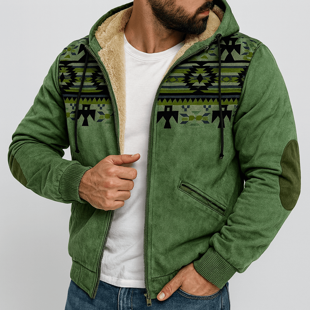 Soviska | Plemienna kurtka polarowa z podszewką sherpa