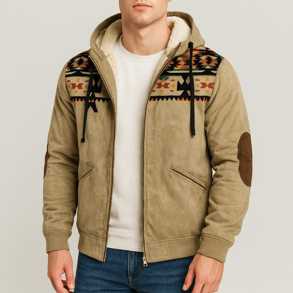 Soviska | Plemienna kurtka polarowa z podszewką sherpa