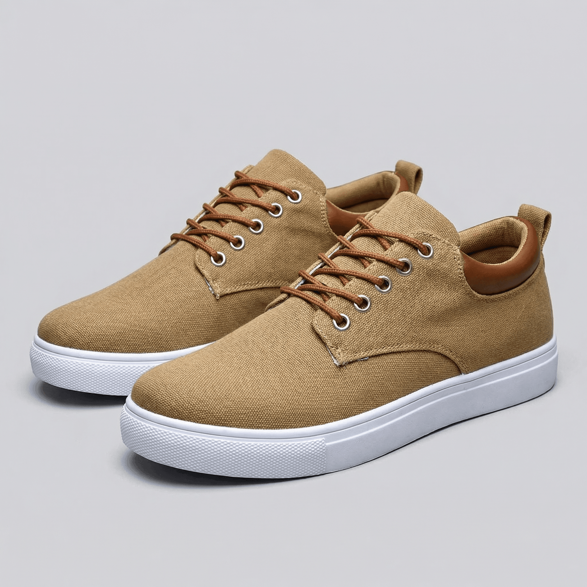 Soviska | Płócienne tenisówki z podwyższoną podeszwą