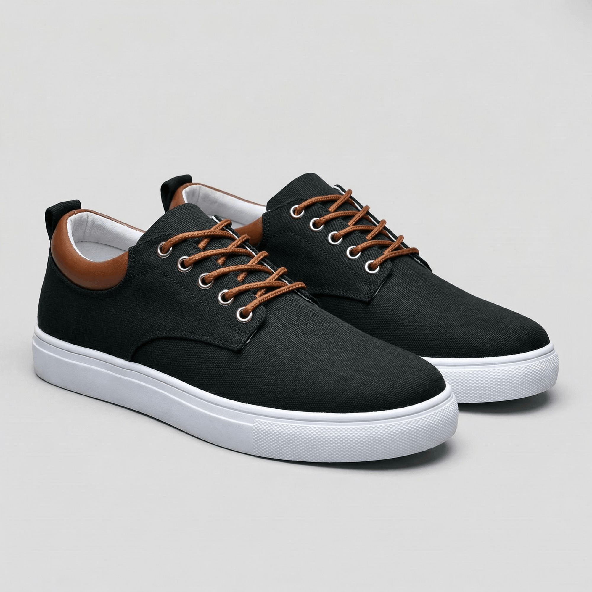 Soviska | Płócienne tenisówki z podwyższoną podeszwą