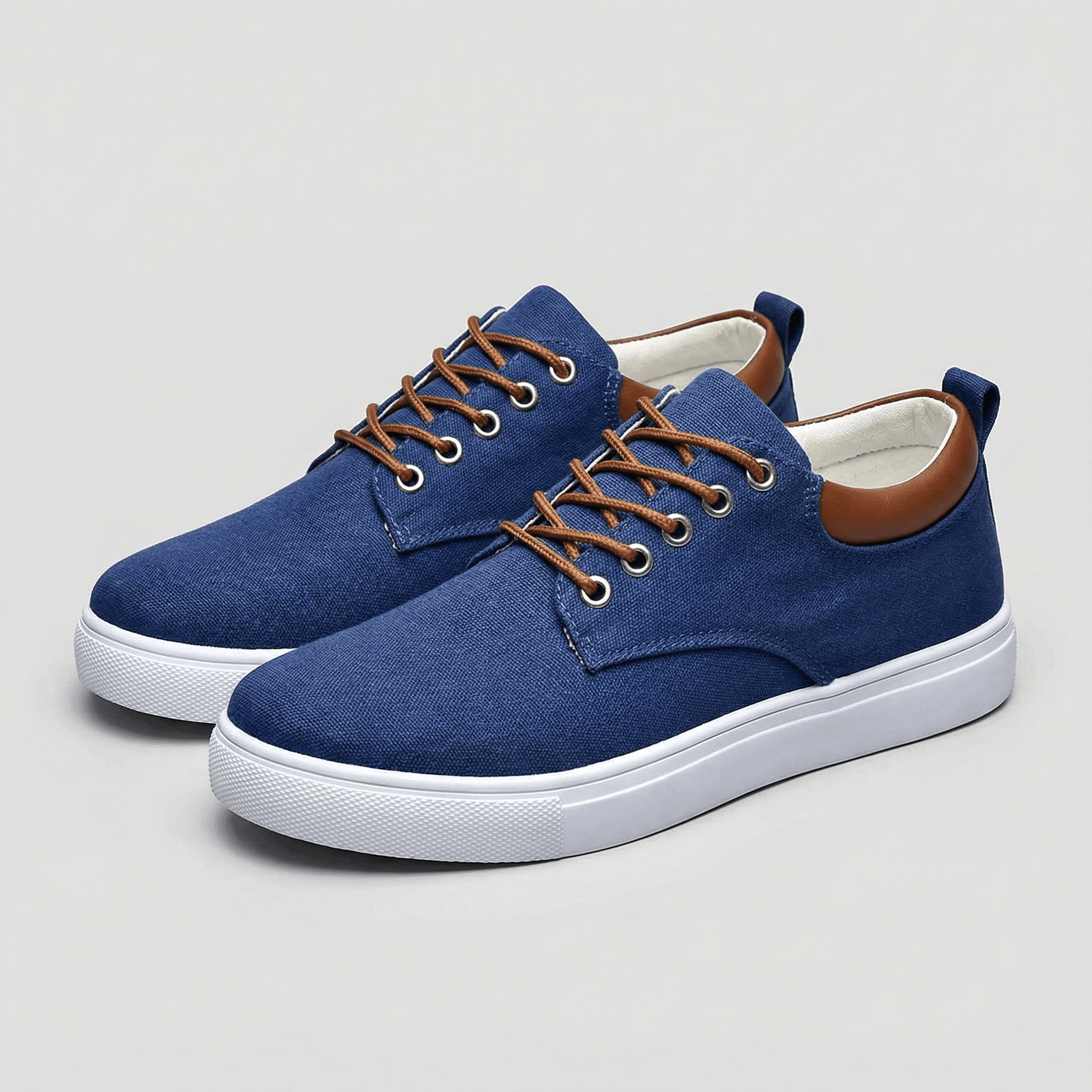 Soviska | Płócienne tenisówki z podwyższoną podeszwą