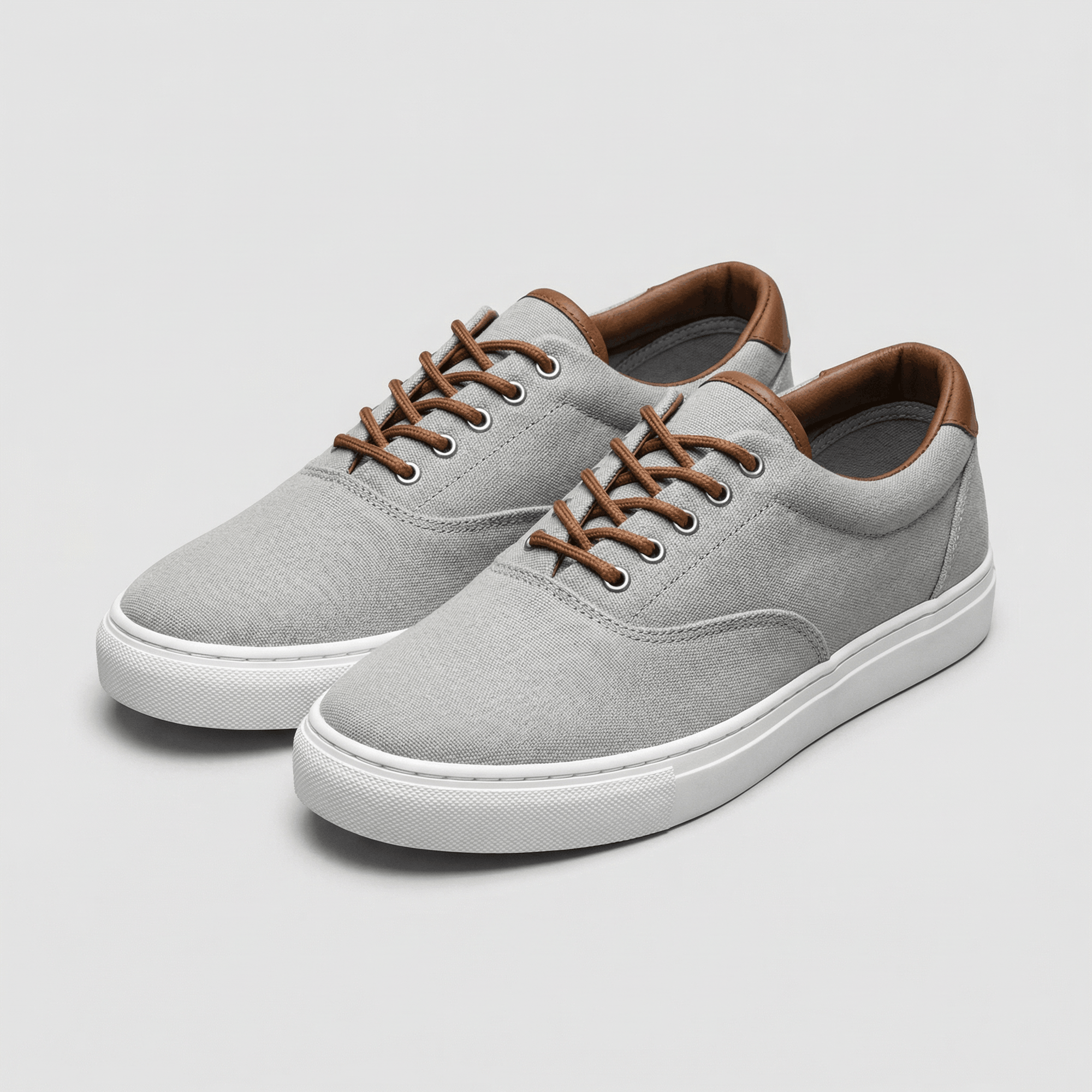 Soviska | Płócienne tenisówki z podwyższoną podeszwą