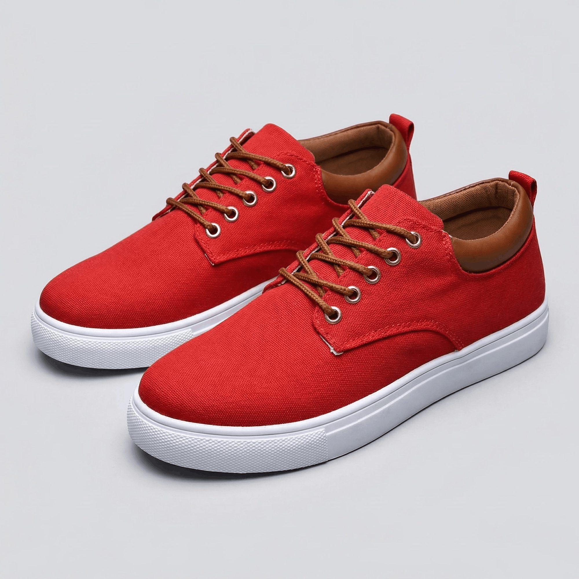 Soviska | Płócienne tenisówki z podwyższoną podeszwą