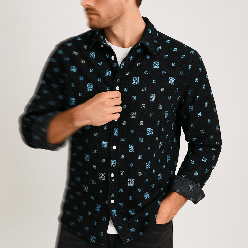 Soviska | Postrzępiona koszula dżinsowa