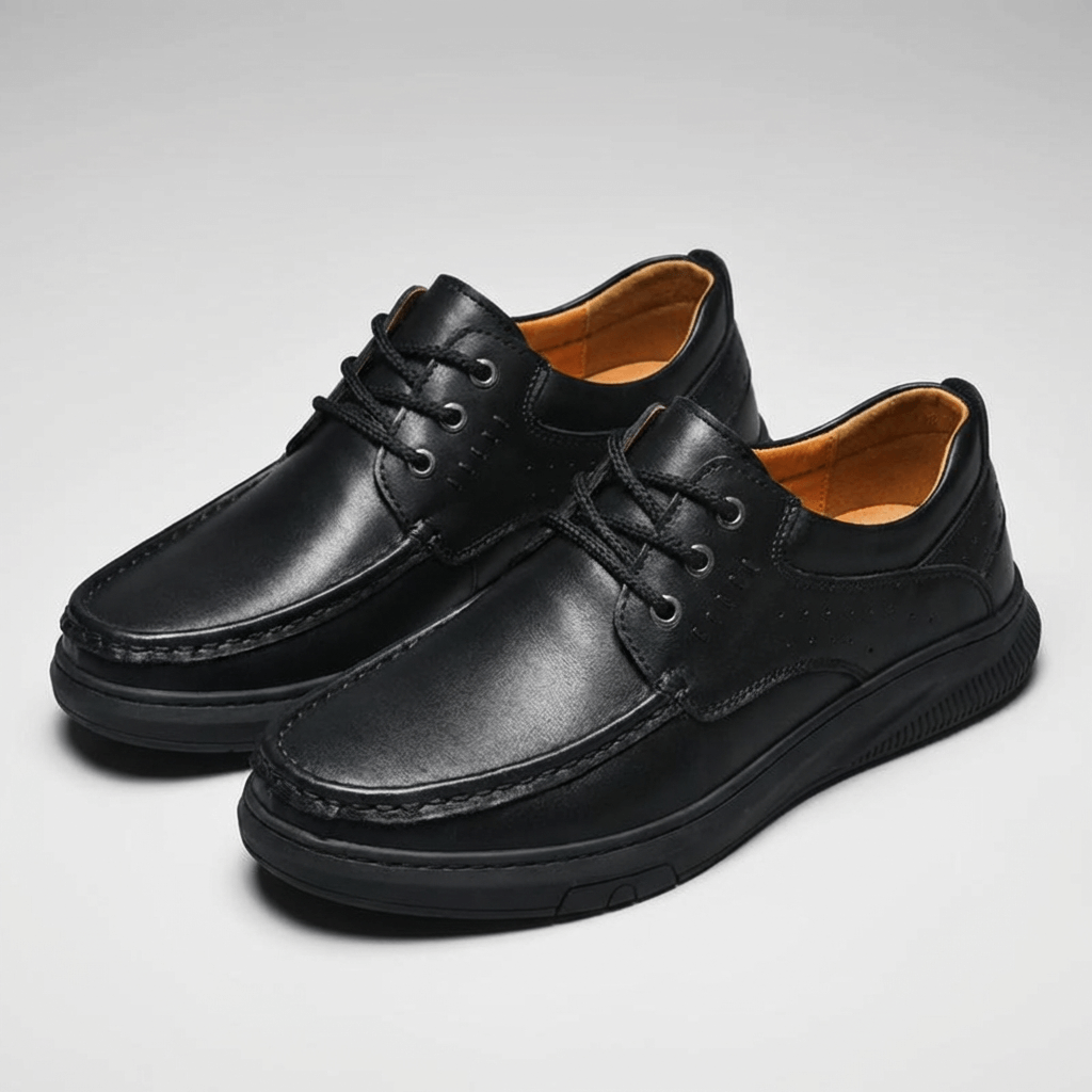 Soviska | Ręcznie szyte skórzane buty z elastyczną podeszwą