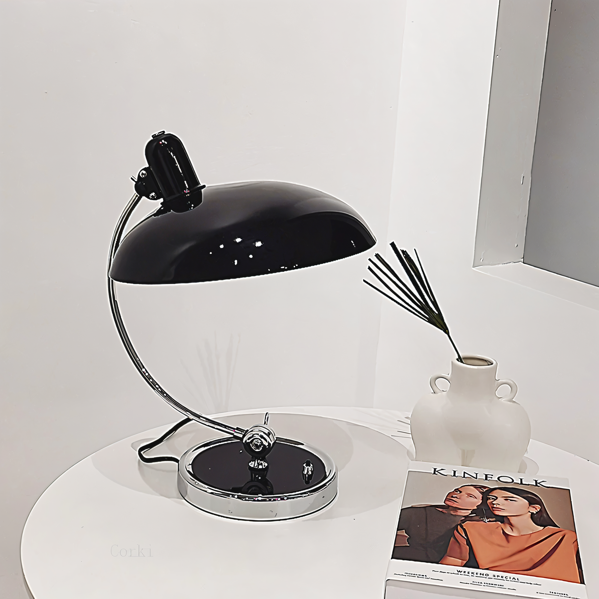 Soviska | Regulowana lampa biurkowa vintage
