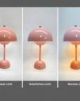 Soviska | Skandynawska lampa stołowa LED