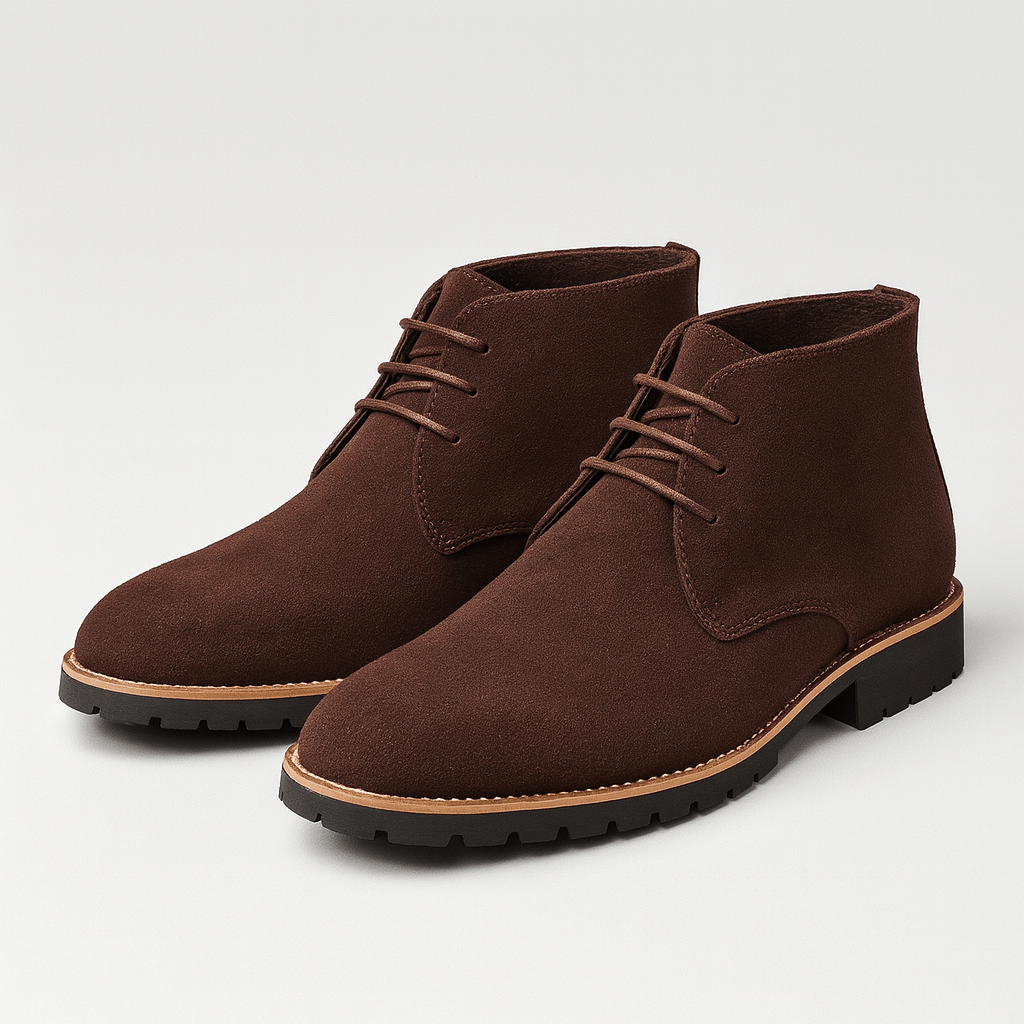 Soviska | Skórzane botki wsuwane