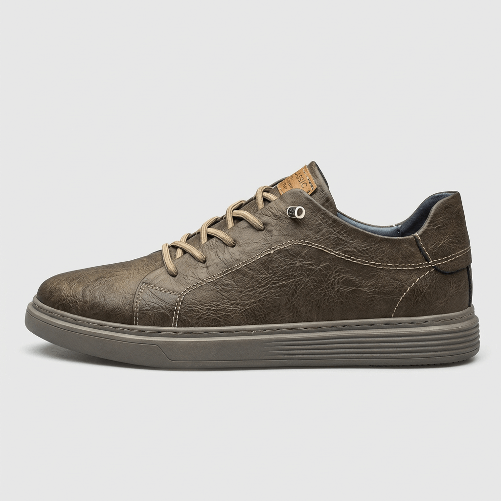 Soviska | Skórzane sneakersy