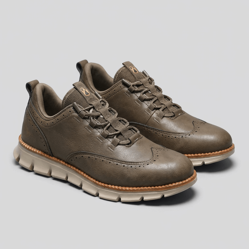 Soviska | Skórzane trampki z amortyzacją