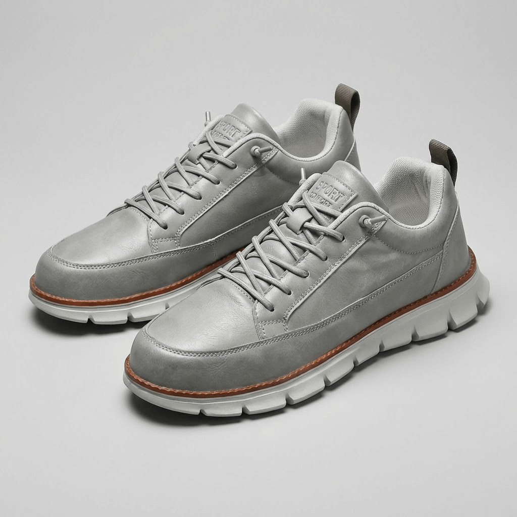 Soviska | Skórzane trampki z amortyzacją