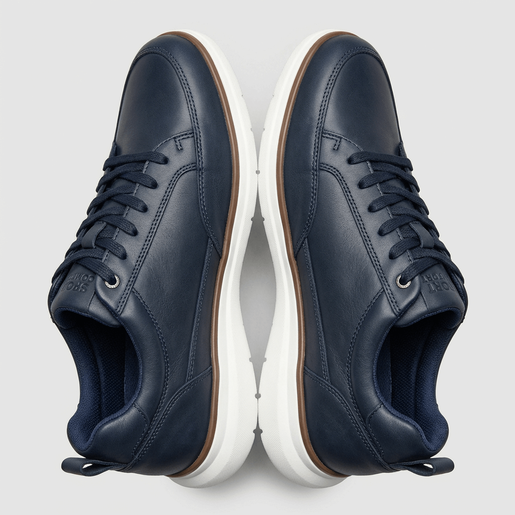 Soviska | Skórzane trampki z amortyzacją