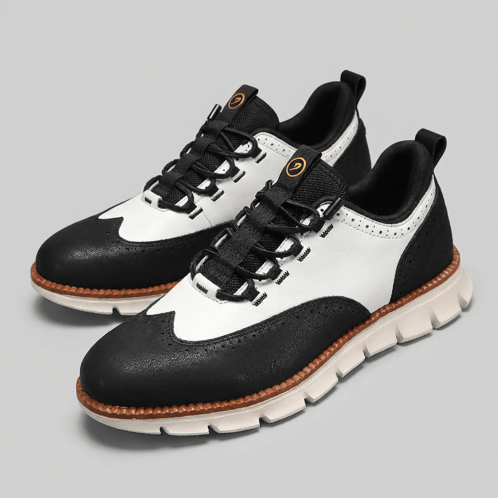 Soviska | Skórzane trampki z amortyzacją