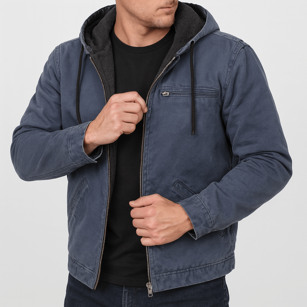 Soviska | Streetwear bomberka z kapturem i kieszeniami