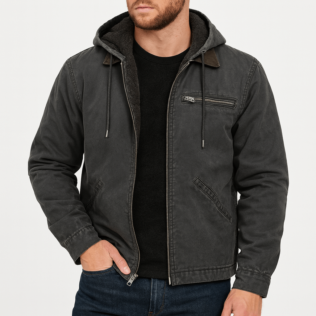 Soviska | Streetwear bomberka z kapturem i kieszeniami