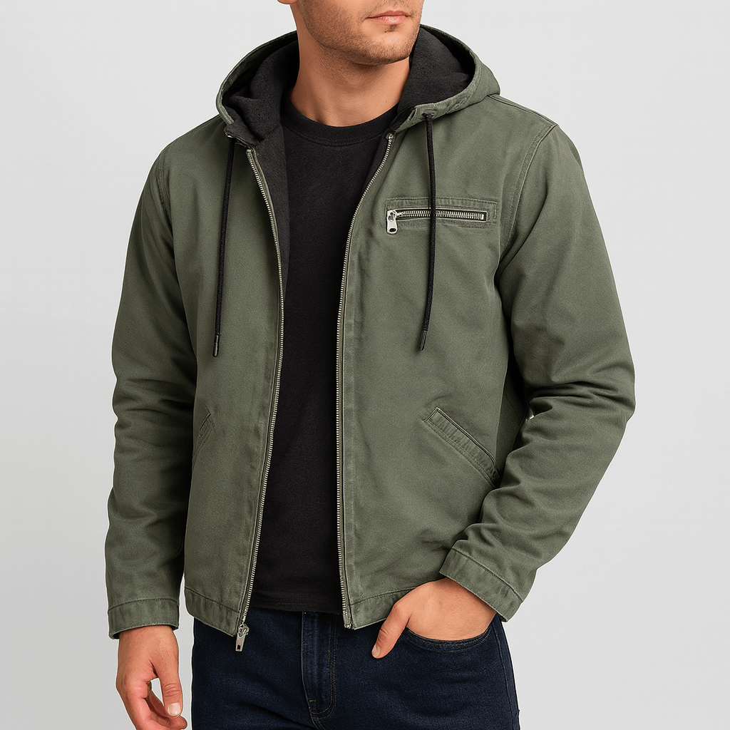 Soviska | Streetwear bomberka z kapturem i kieszeniami