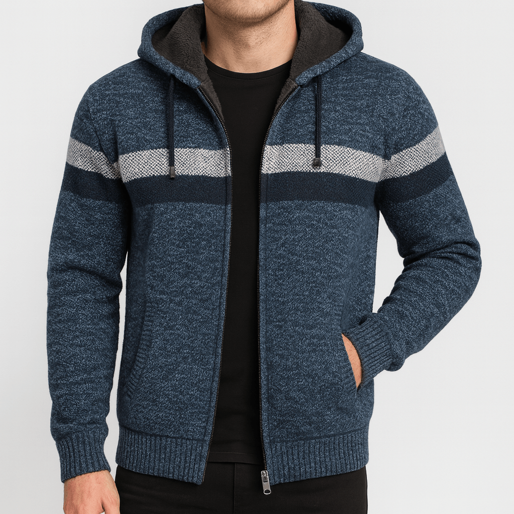 Soviska | Stylowa polar fleece bluza rozpinana