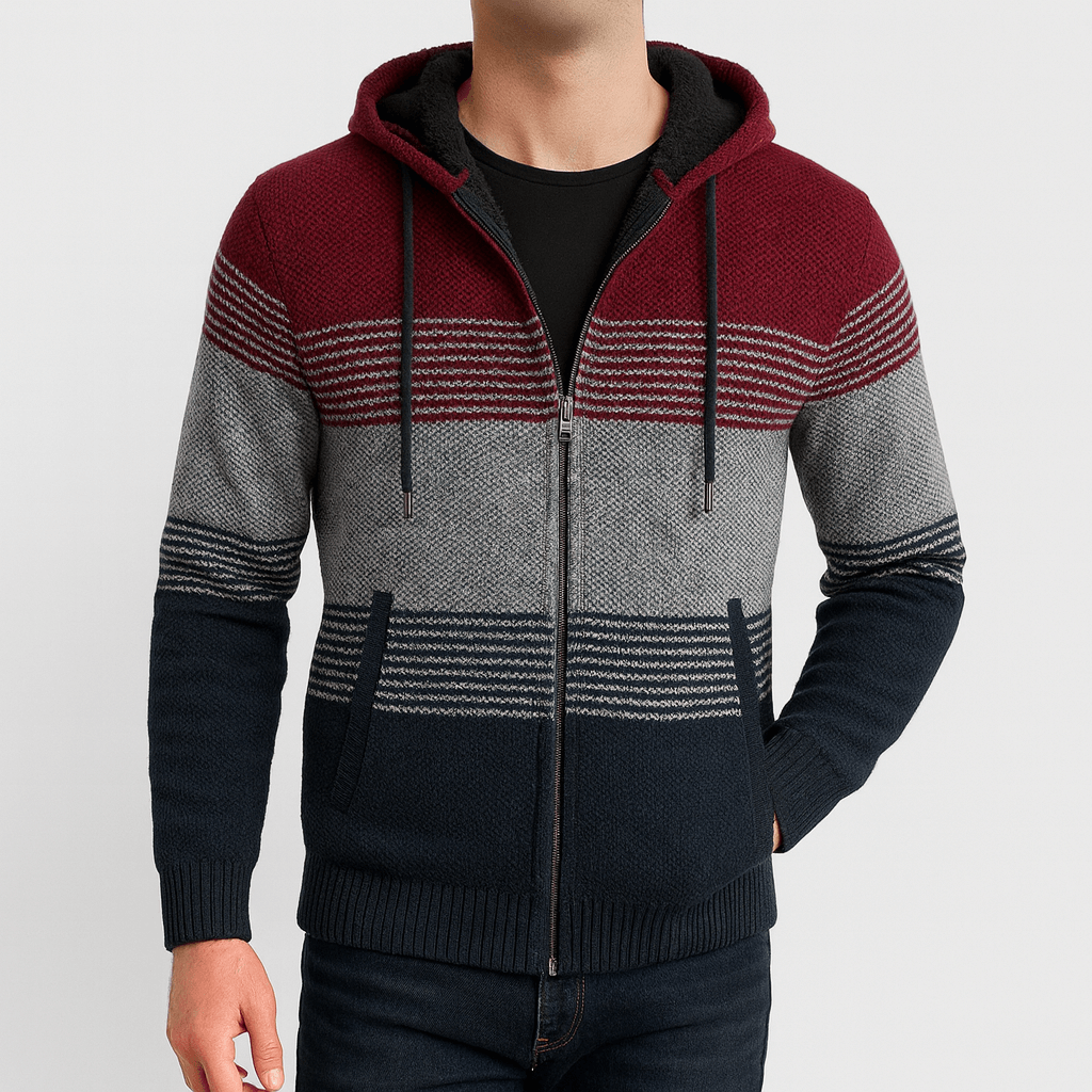 Soviska | Stylowa polar fleece bluza rozpinana