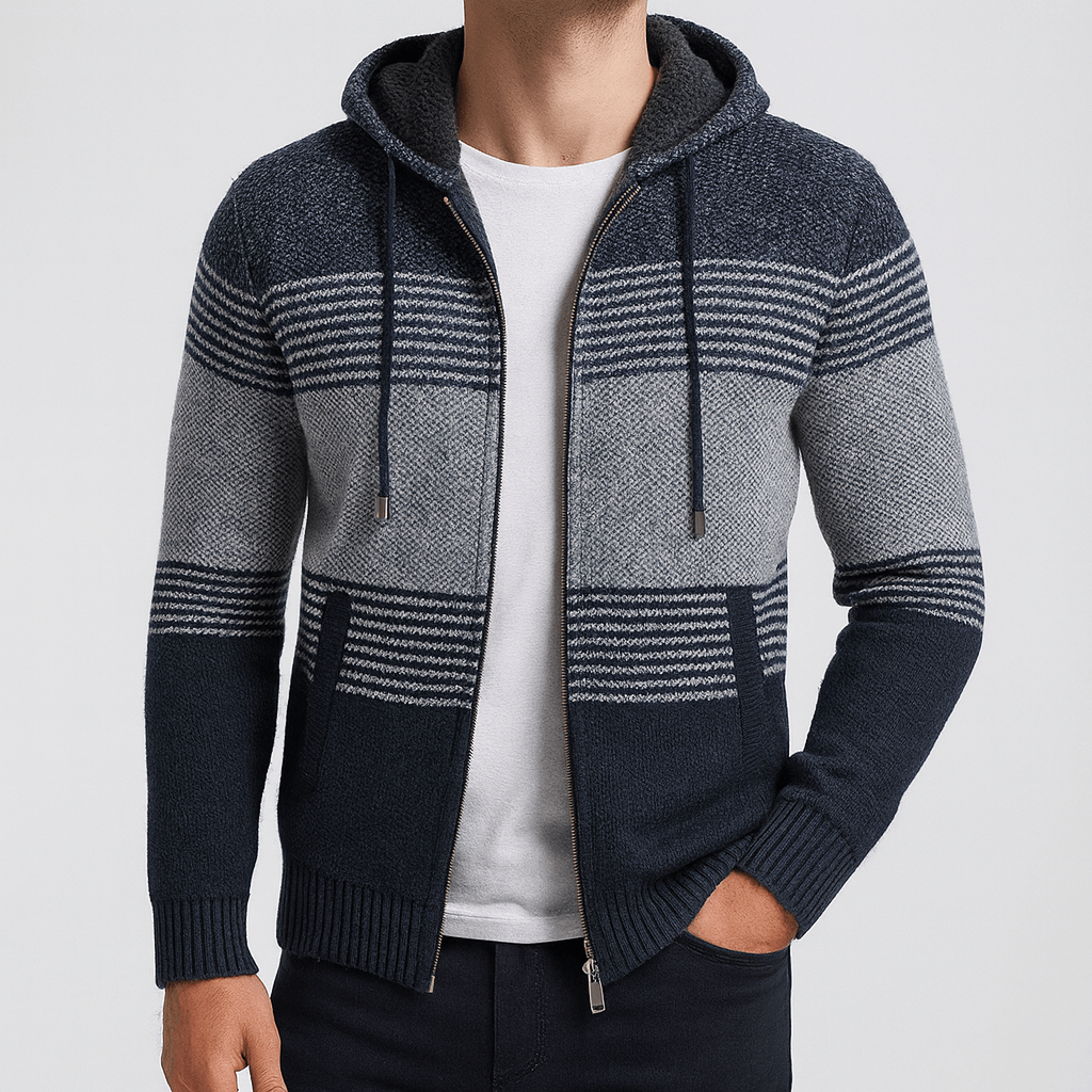 Soviska | Stylowa polar fleece bluza rozpinana