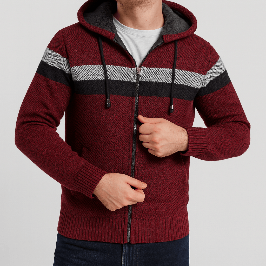 Soviska | Stylowa polar fleece bluza rozpinana