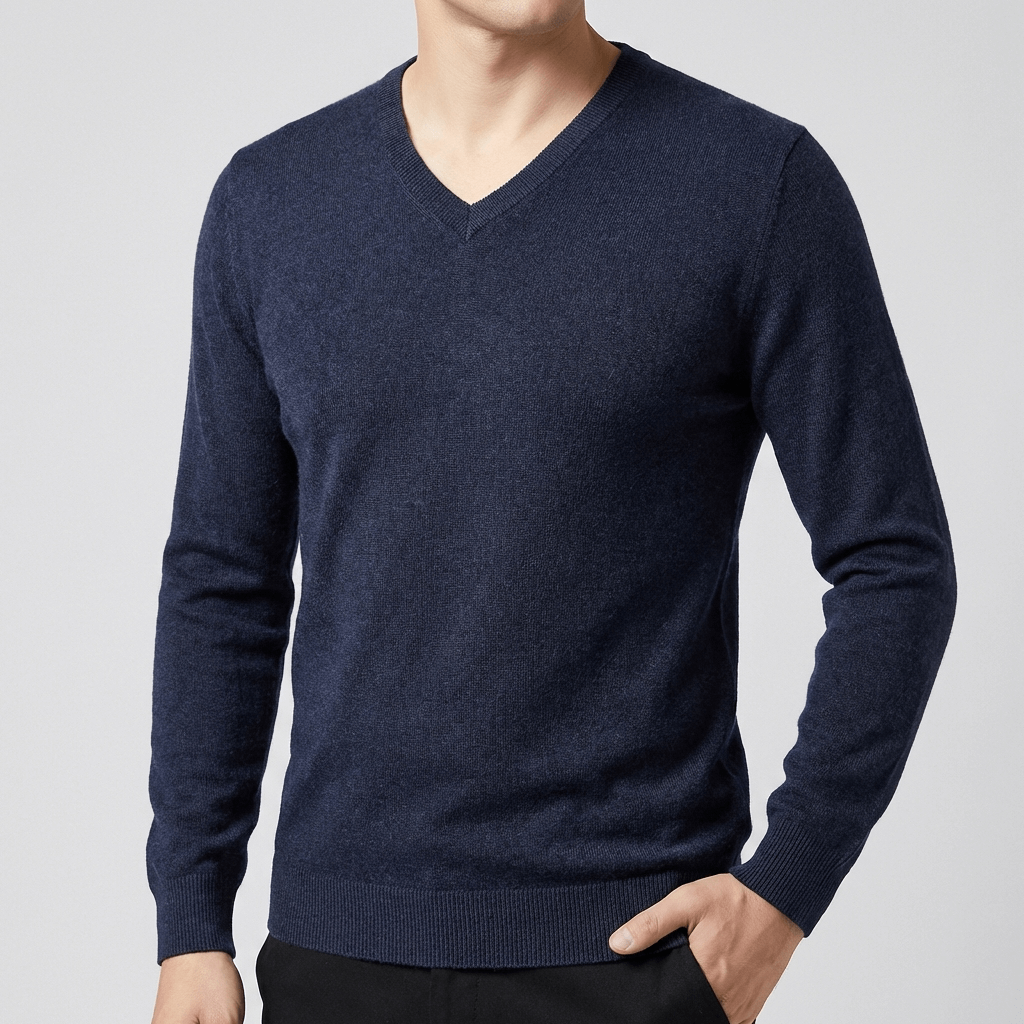 Soviska | Stylowy sweter z dekoltem w serek