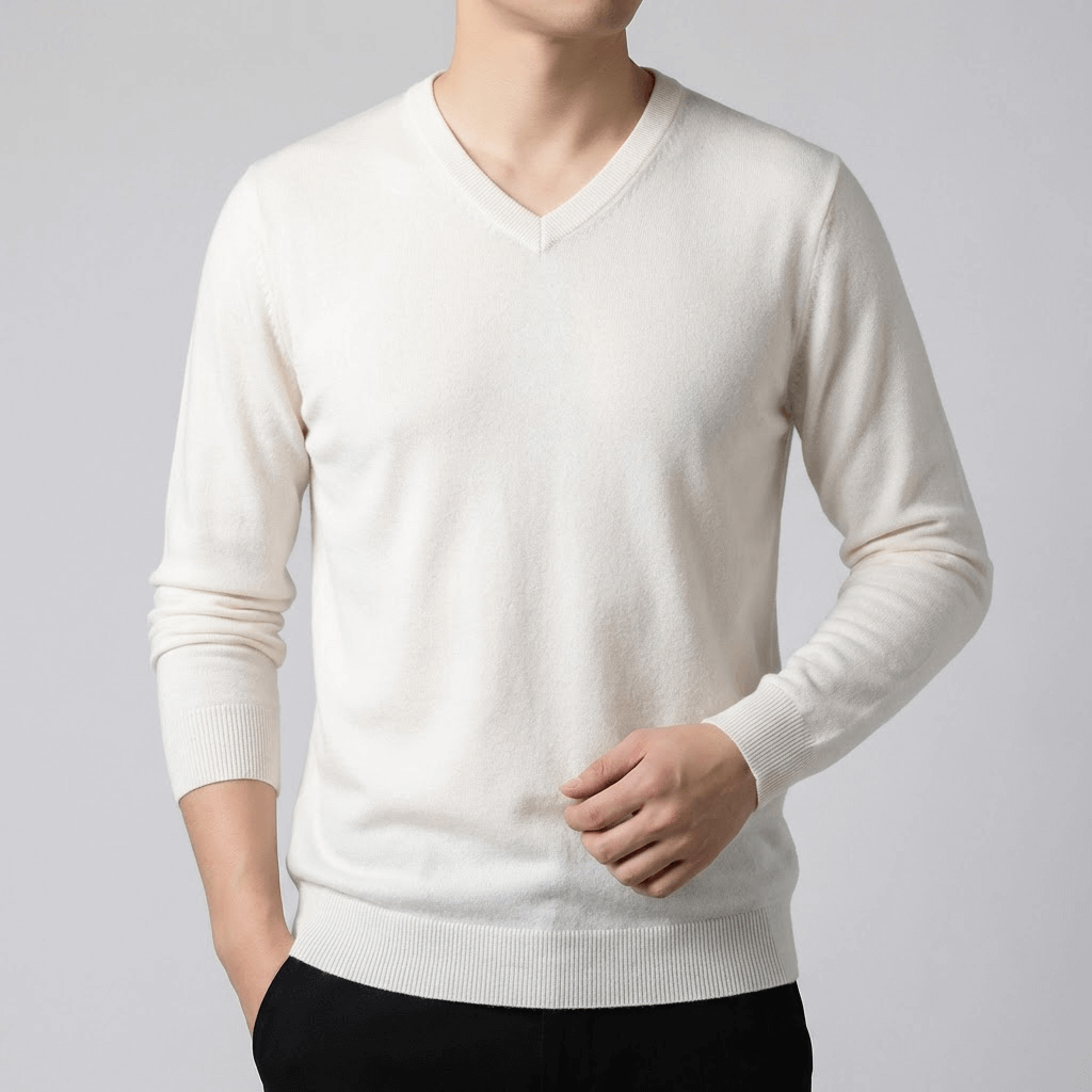 Soviska | Stylowy sweter z dekoltem w serek