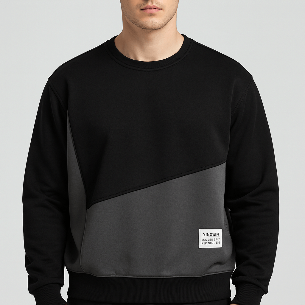 Soviska | Stylowy sweter z okrągłym dekoltem