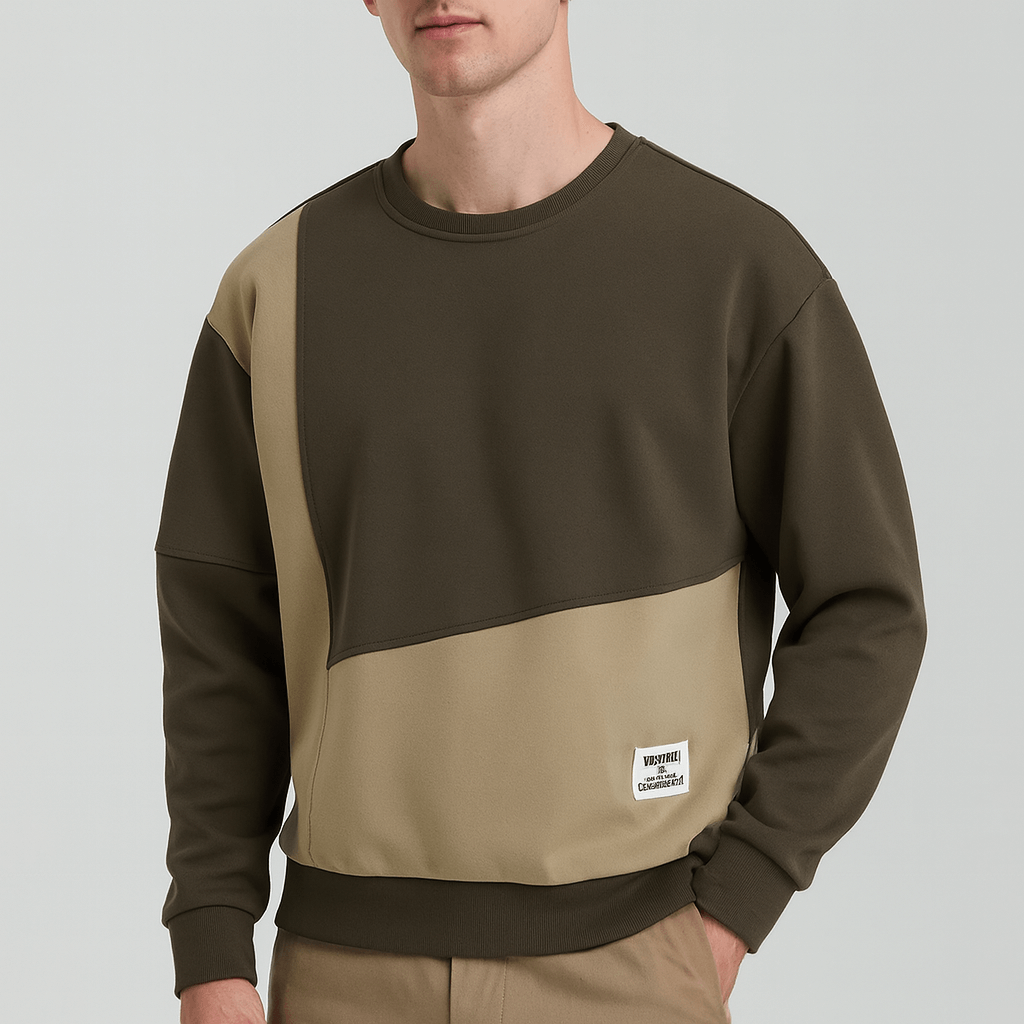 Soviska | Stylowy sweter z okrągłym dekoltem