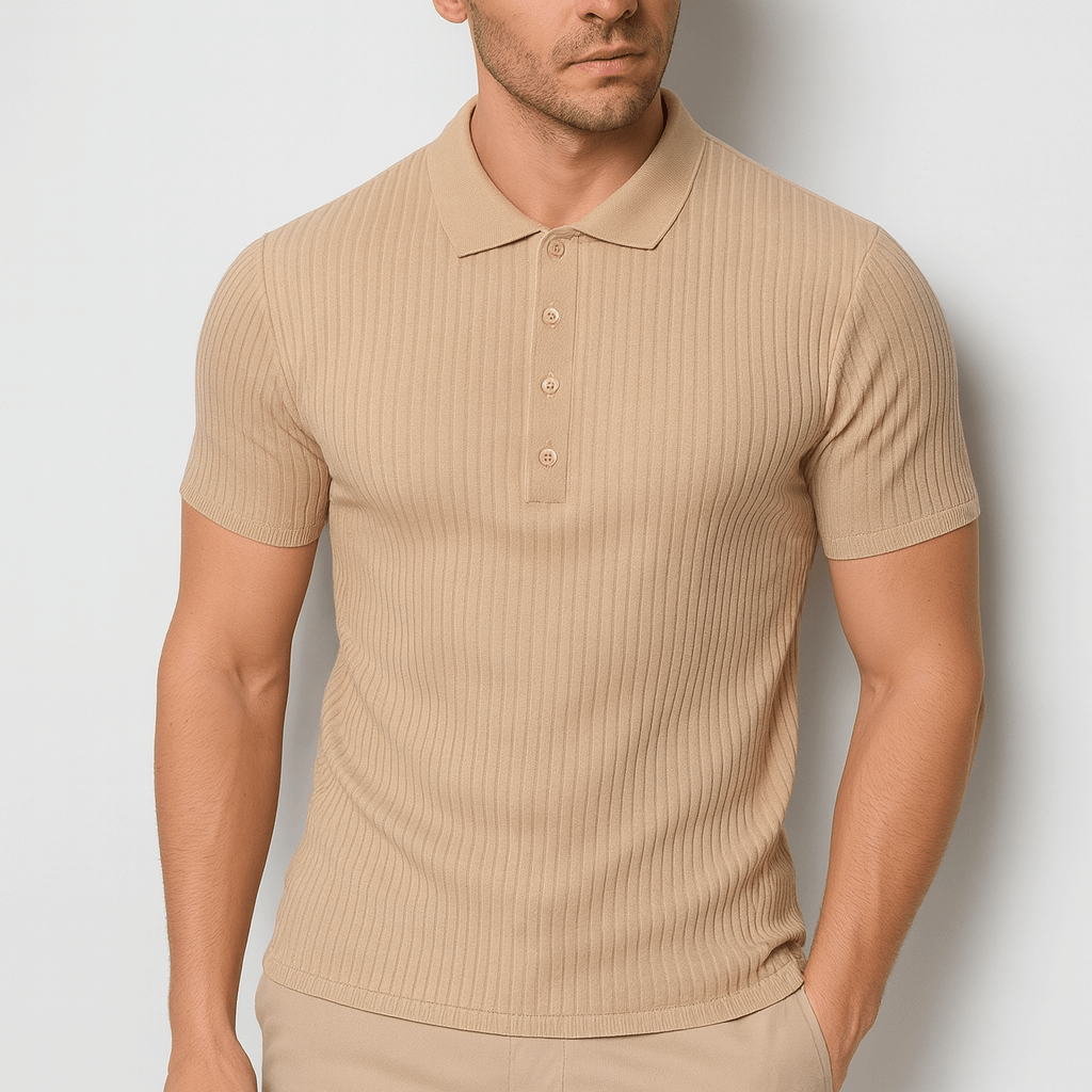 Soviska | Swobodna koszulka polo z krótkim rękawem