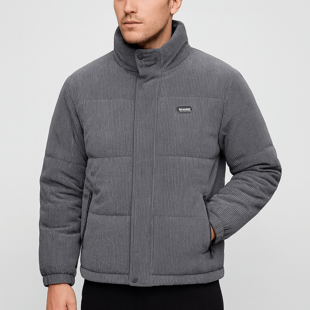 Soviska | Sztruksowa kurtka pikowana