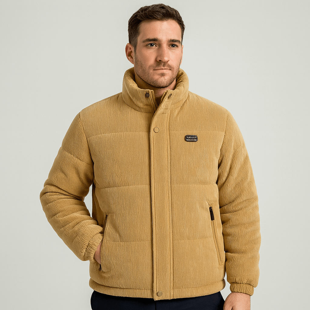 Soviska | Sztruksowa kurtka pikowana