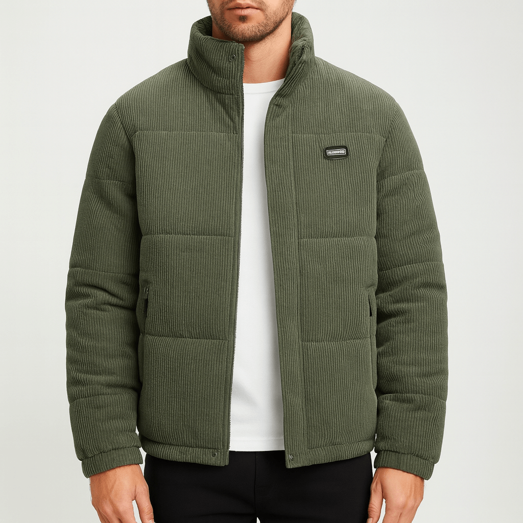 Soviska | Sztruksowa kurtka pikowana