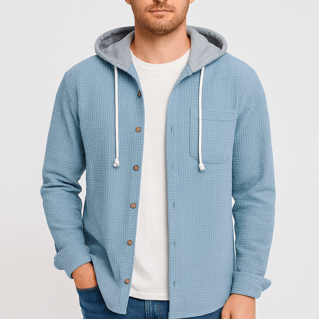 Soviska | Teksturowana bluza z kapturem