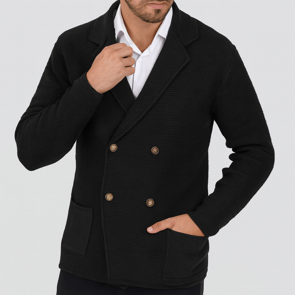 Soviska | Teksturowany dzianinowy kardigan z lapą Blazer