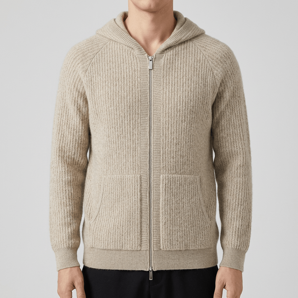 Soviska | Wełniana bluza z kapturem o luźnym kroju, idealna do wszechstronnego stylu