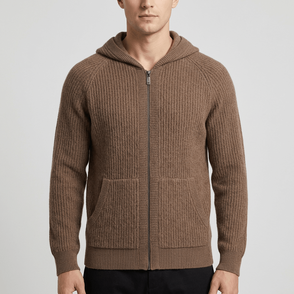 Soviska | Wełniana bluza z kapturem o luźnym kroju, idealna do wszechstronnego stylu