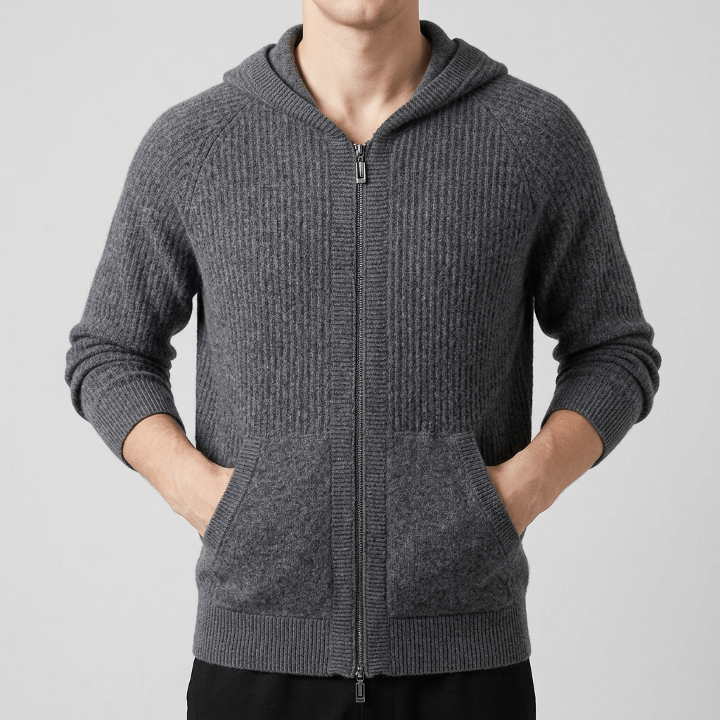 Soviska | Wełniana bluza z kapturem o luźnym kroju, idealna do wszechstronnego stylu