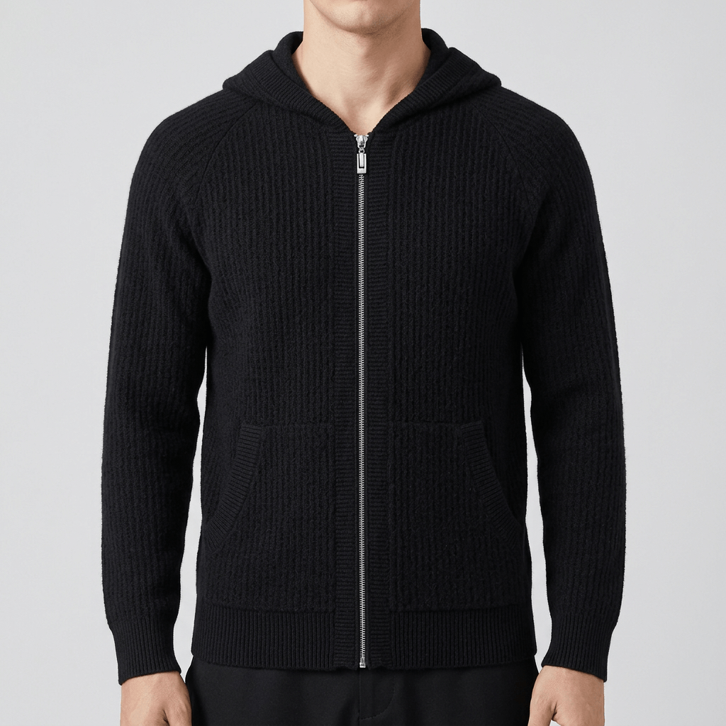 Soviska | Wełniana bluza z kapturem o luźnym kroju, idealna do wszechstronnego stylu