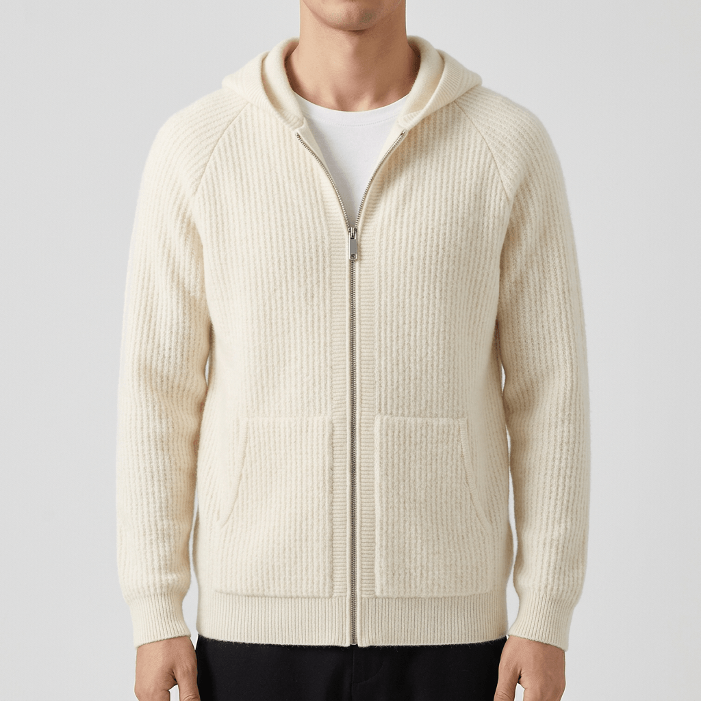 Soviska | Wełniana bluza z kapturem o luźnym kroju, idealna do wszechstronnego stylu