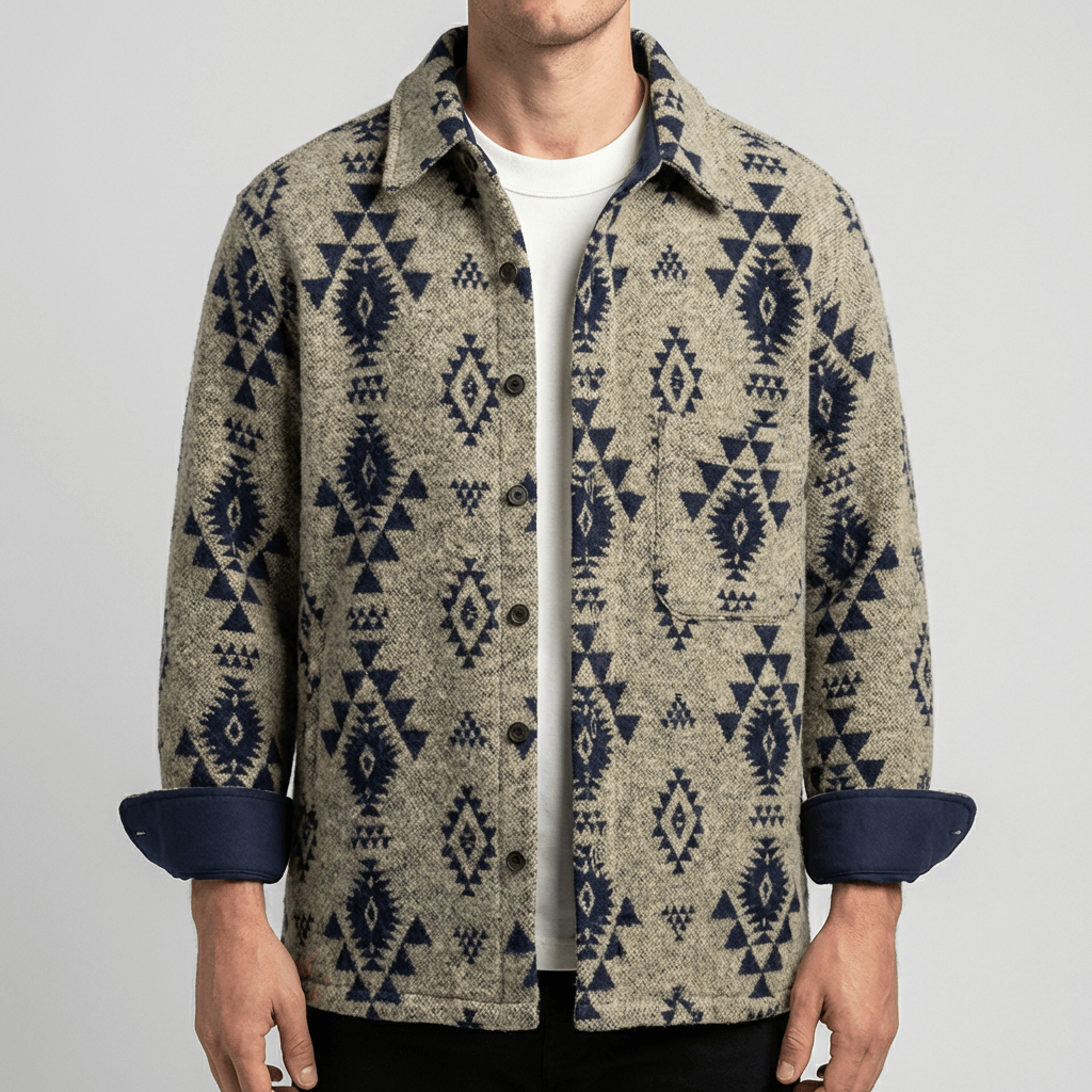 Soviska | Wełniana kurtka z wyjątkowym designem