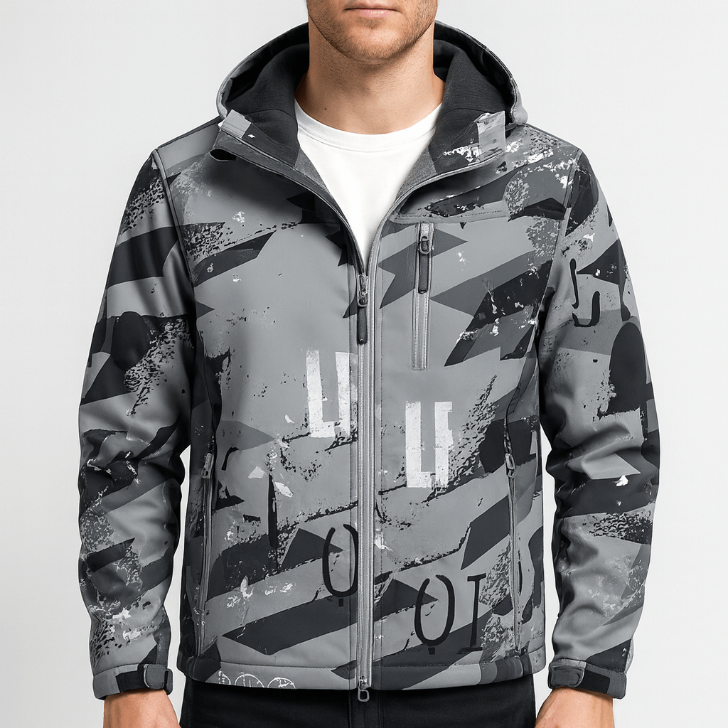 Soviska | Wiatroodporna kurtka softshell z kapturem