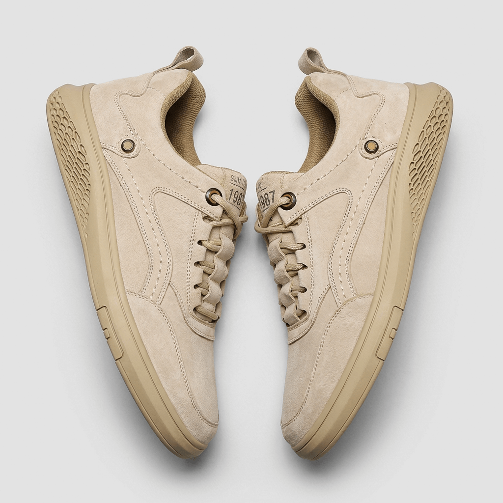 Soviska | Włoskie zamszowe tenisówki