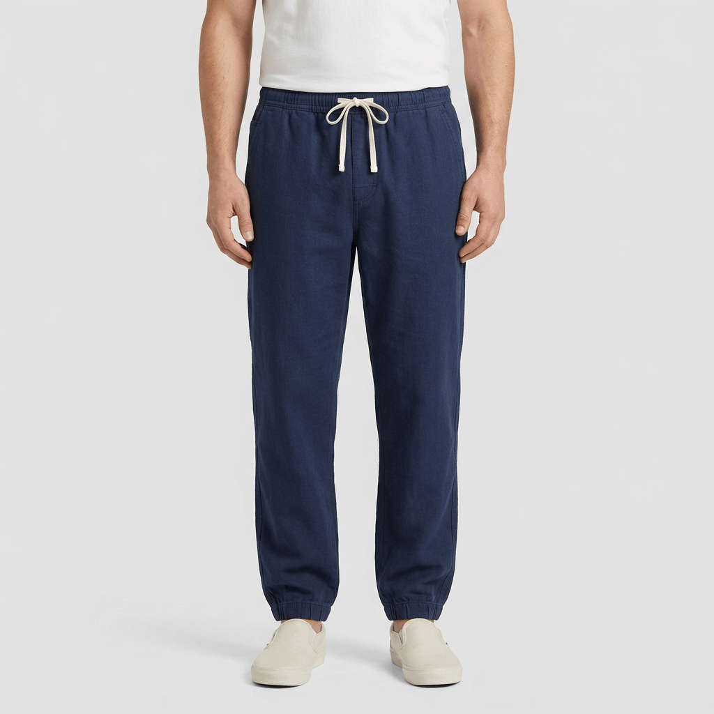 Soviska | Wygodne lniane joggery