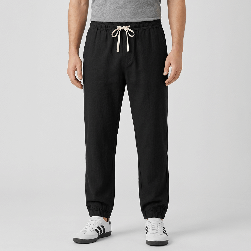 Soviska | Wygodne lniane joggery