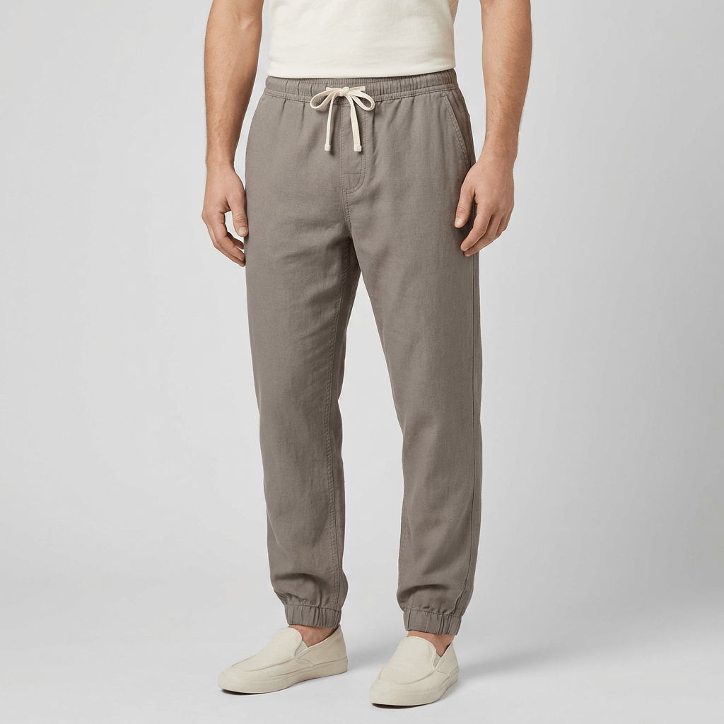 Soviska | Wygodne lniane joggery