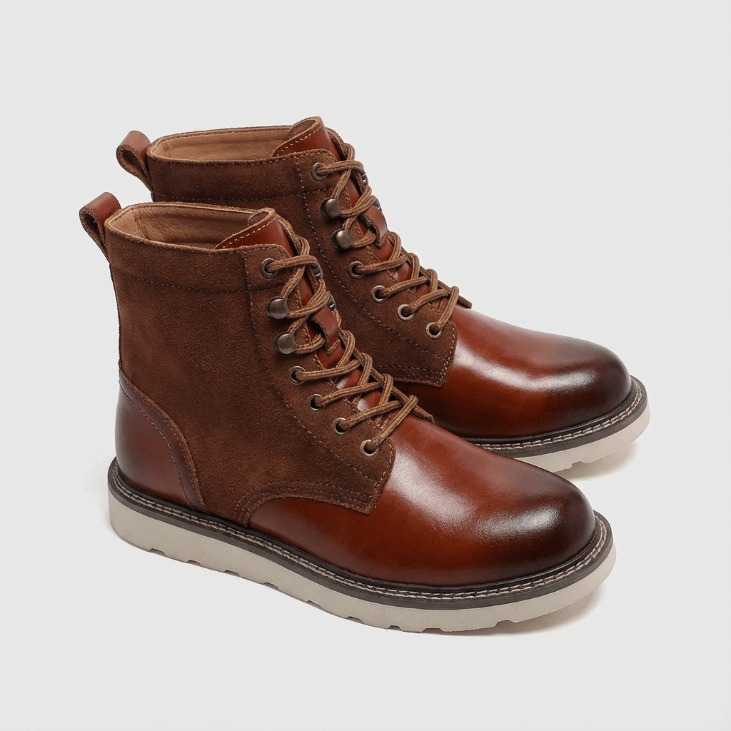 Soviska | Wysokie buty z gumową podeszwą