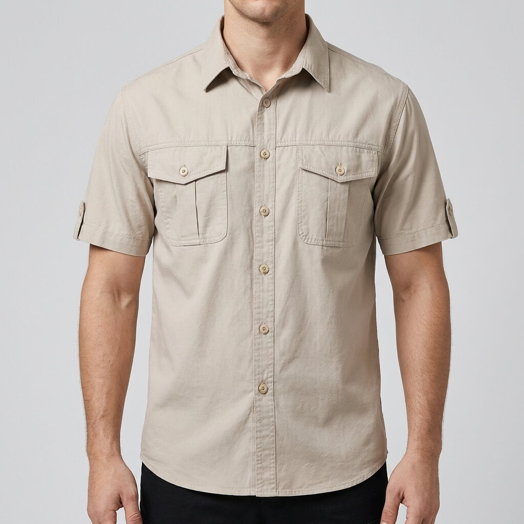 Soviska | Wytrzymała koszula cargo z kieszeniami