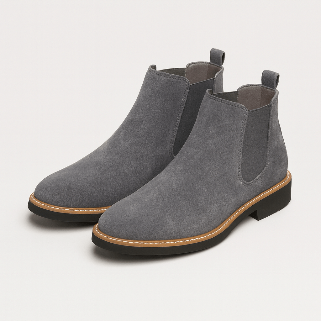 Soviska | Zamszowe botki Chelsea