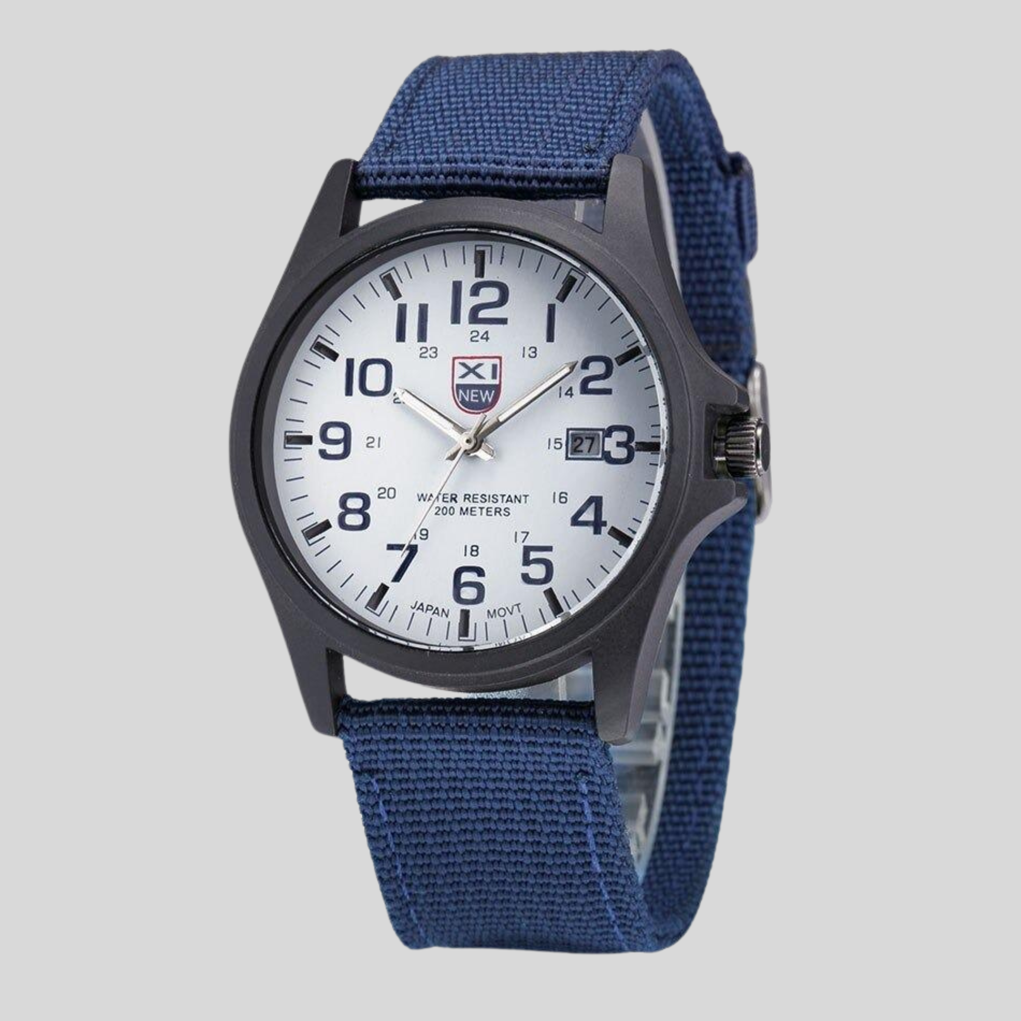 Soviska | zegarek inspirowany stylem militarnym z datownikiem